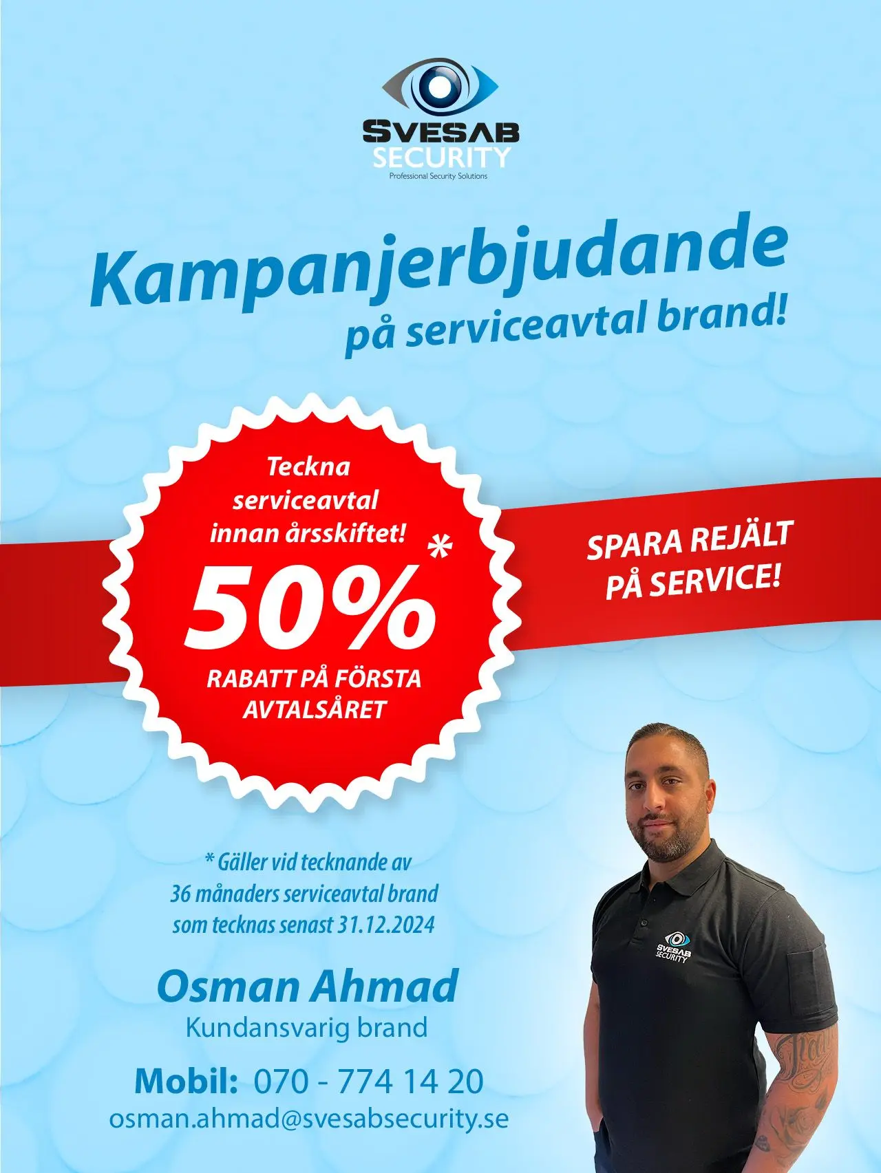Serviceavtal för brandlarm i Stockholm – Kampanjerbjudande!
