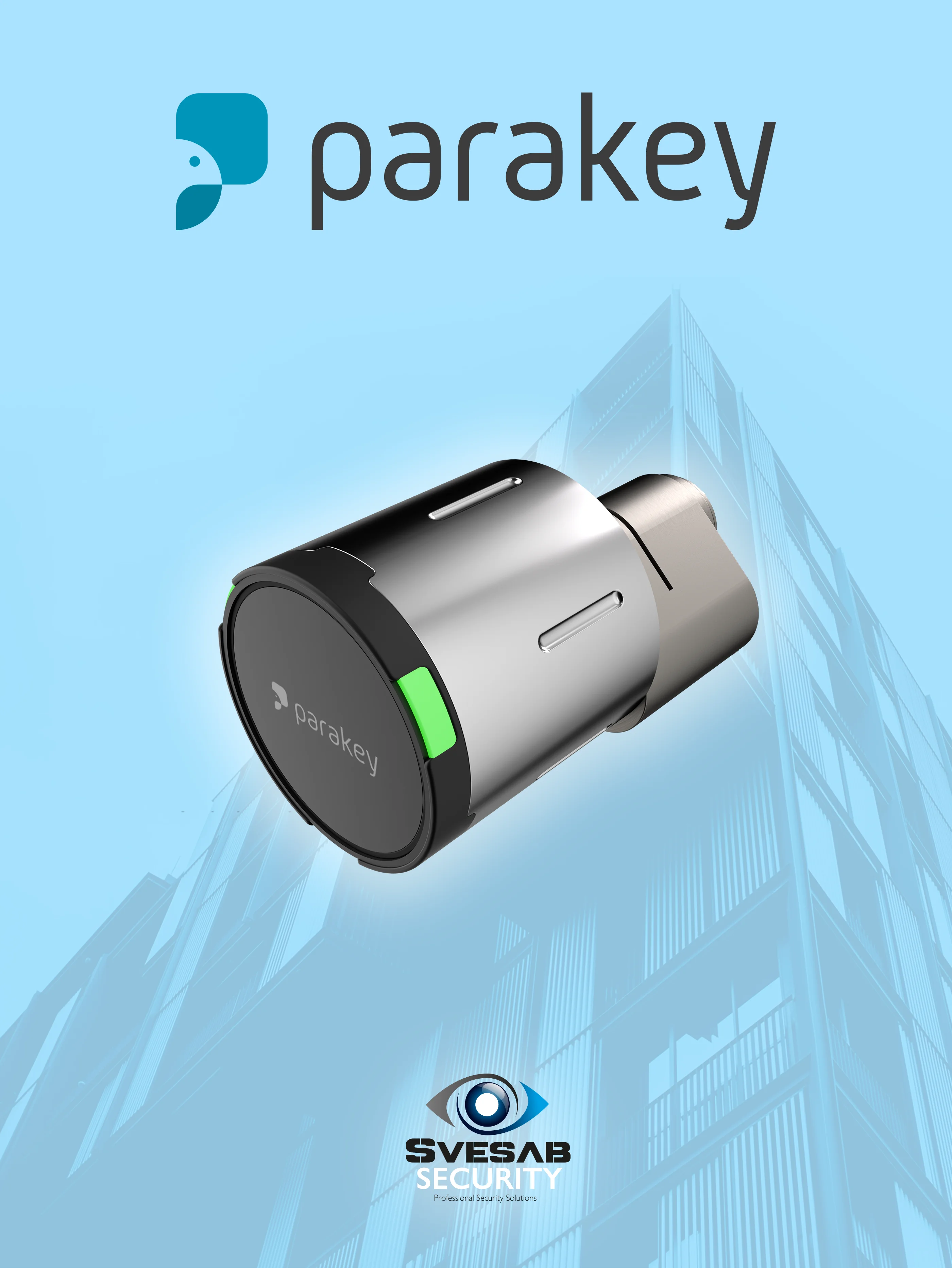 🚪 Revolutionera din nyckelhantering med Parakey Cylinder – nu hos Svesab Security! 🚪